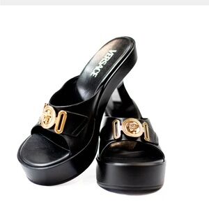 VERSACE MEDUSA BIGGIE MULES